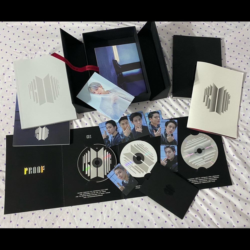 BTS Proof Standard Edition Suga Postcard